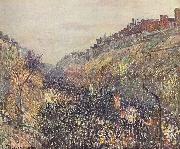 Faschingsdienstag auf dem Boulevard Montmartre bei Sonnenuntergang Camille Pissarro